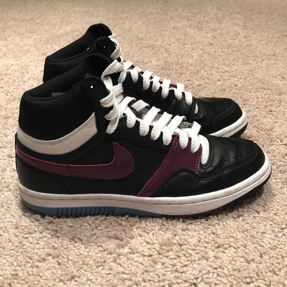 Nike Court Force High Tops (Youth)